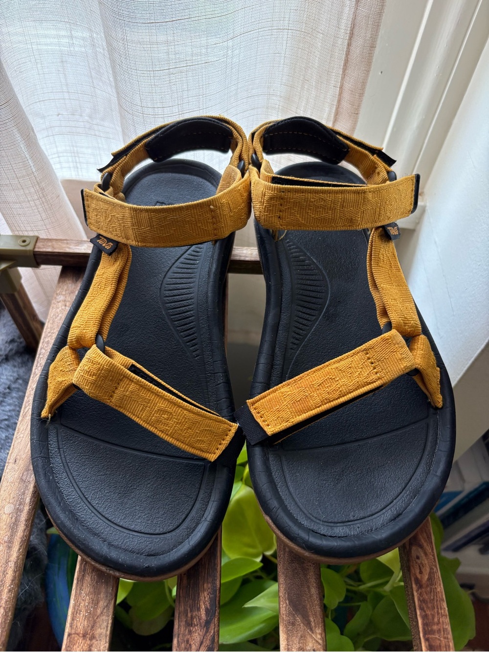 TEVA Hurricane Sandals - Mustard Yellow